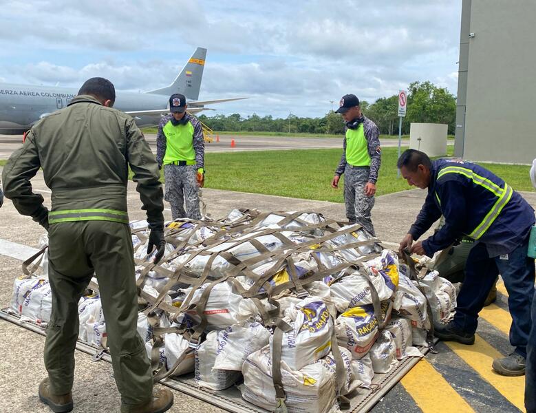 La Fuerza Aeroespacial Colombiana aporta a la disminución del impacto ambiental en el Amazonas