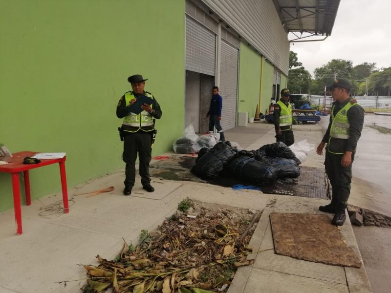 Se incauta cargamento de pescado mota en el Aeropuerto Internacional Alfredo Vásquez Cobo Se incauta cargamento de pescado mota en el Aeropuerto Internacional Alfredo Vásquez Cobo