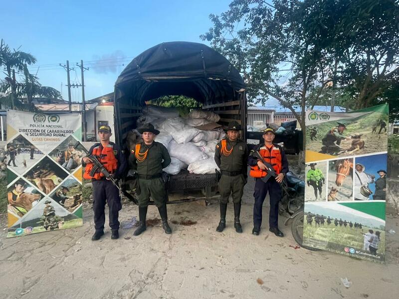 POLICÍA INCAUTA MÁS DE 3 TONELADAS DE PESCADO DE LA ESPECIE MOTA