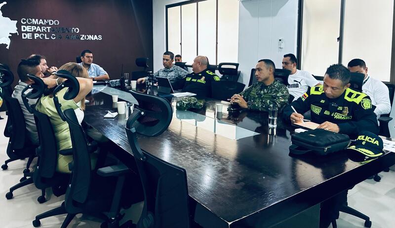 La Policía Nacional refuerza de seguridad en Leticia y la triple frontera