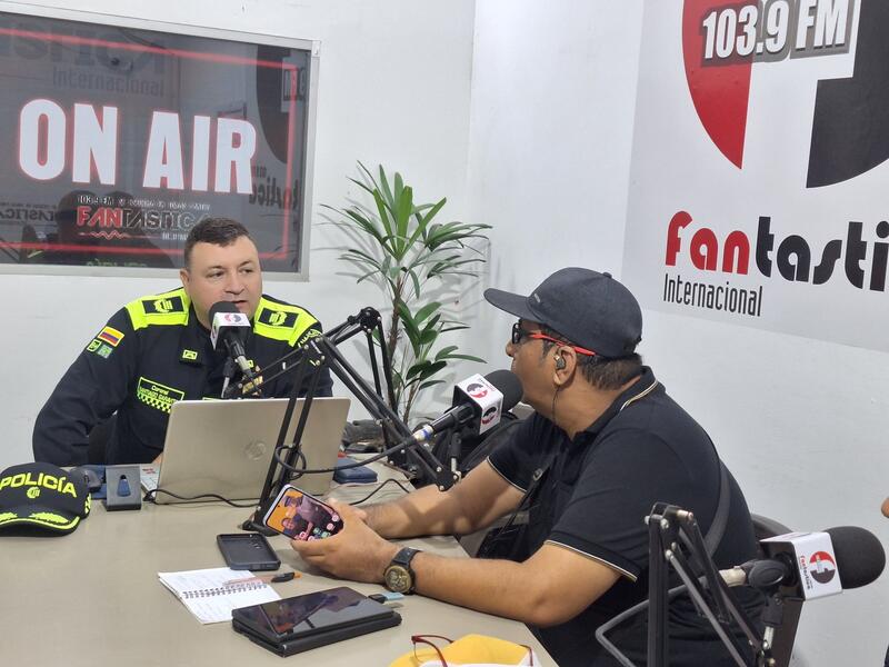 El señor coronel Santiago Garavito Aránzazu, comandante del Departamento de Policía Amazonas, presenta balance semanal y acciones para fortalecer la seguridad ciudadana