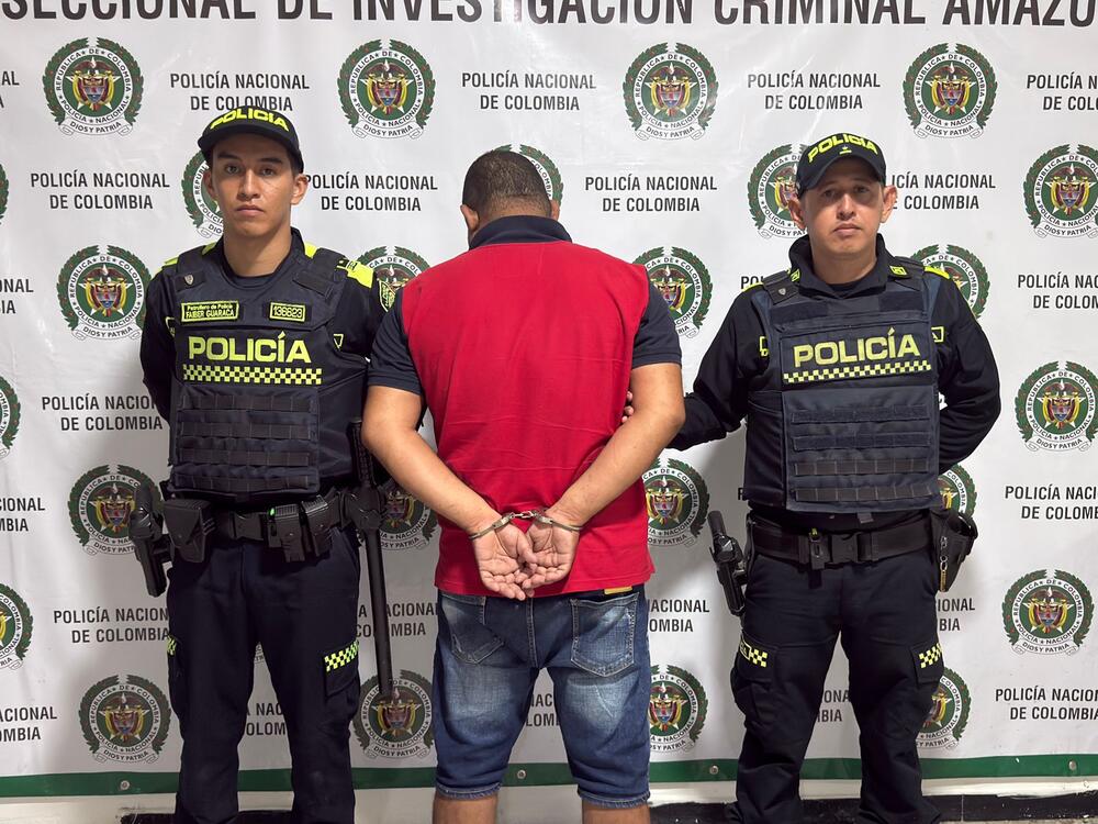 Rápida acción policial permite la captura de un ciudadano por daño en bien ajeno en el Amazonas