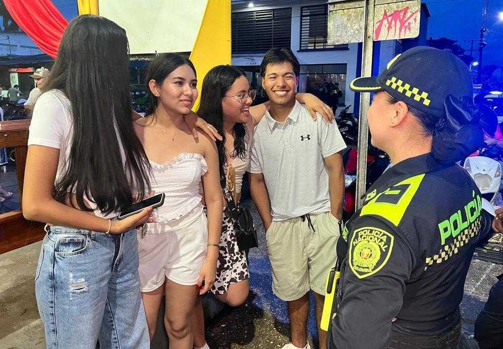 La Patrulla Púrpura fortalece acciones de prevención durante la temporada decembrina en el Amazonas