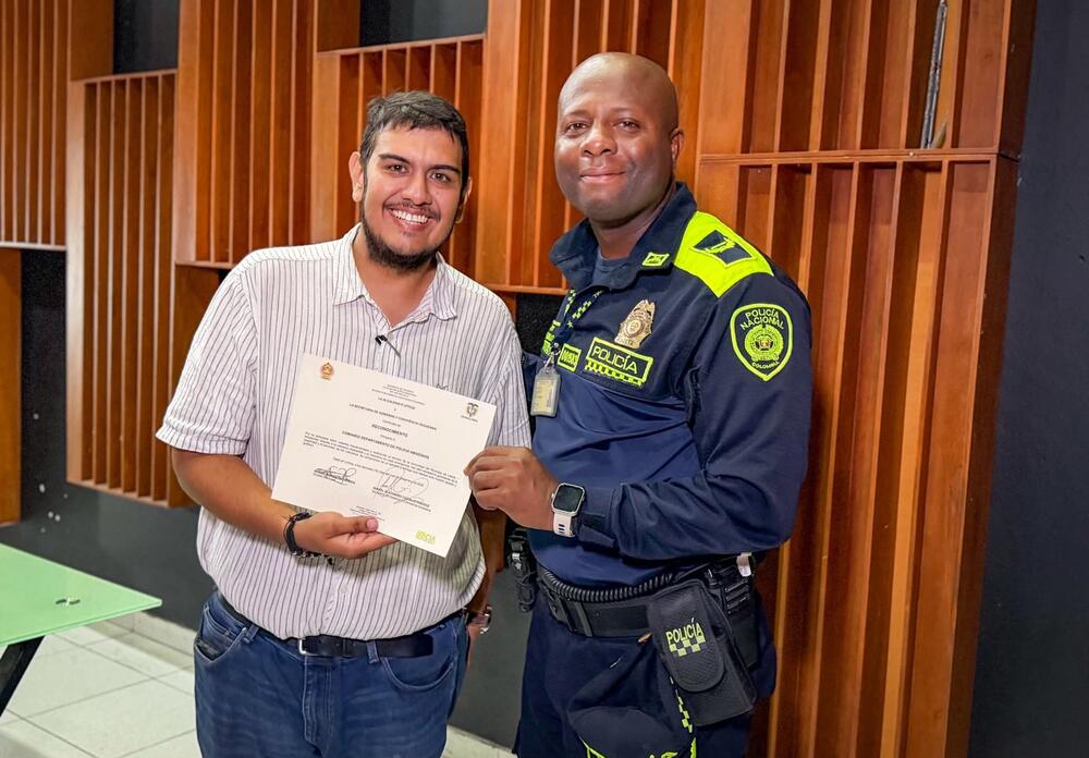 La Policía Nacional en el Amazonas participa en acto de reconocimiento liderado por la Alcaldía de Leticia