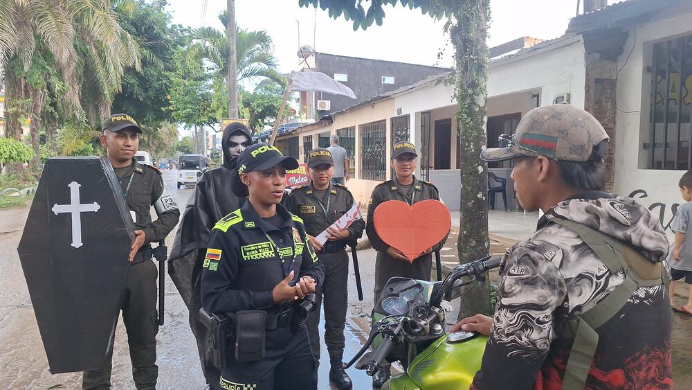 La Policía Comunitaria fortalece la convivencia ciudadana en el barrio Porvenir