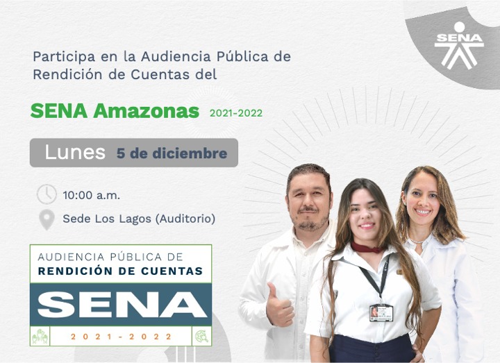 Llegó el día de nuestra Audiencia #SENARindeCuentas Llegó el día de nuestra Audiencia #SENARindeCuentas