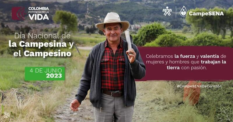 En homenaje a campesinas y campesinos, SENA anuncia $25.000  millones para emprendimientos nacidos en el campo colombiano