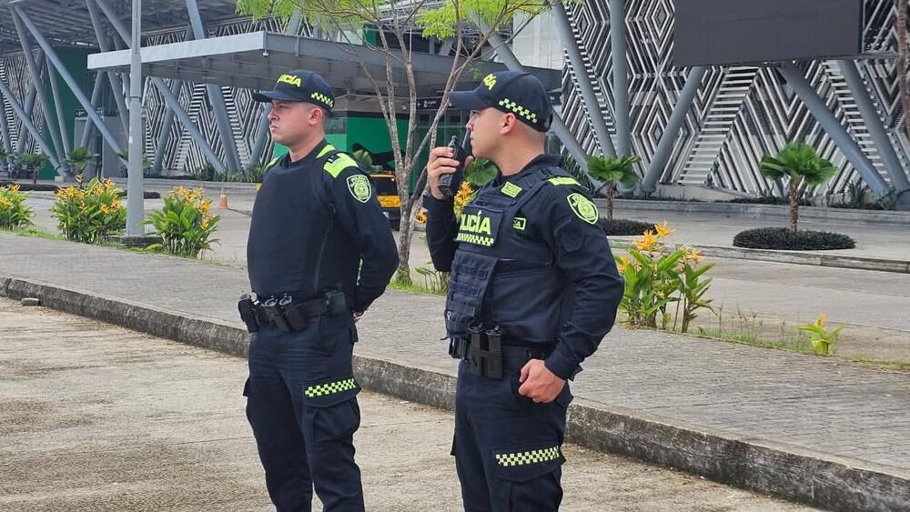 La Policía Nacional refuerza controles en el Aeropuerto Alfredo Vásquez Cobo de Leticia