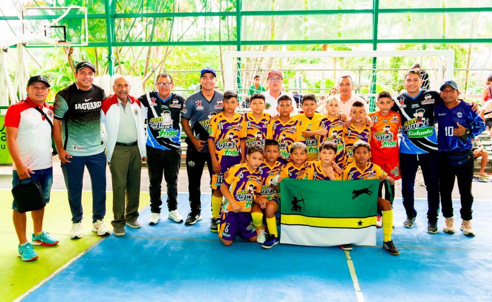 Amazonas celebra una gran victoria en el Baby Fútbol Sala 2026
