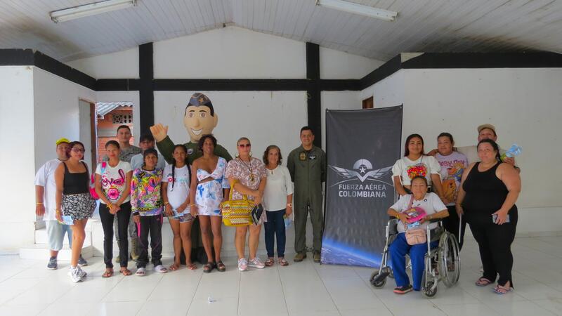 Jornada de acercamiento fortalece lazos con la comunidad del barrio Colombia en Leticia