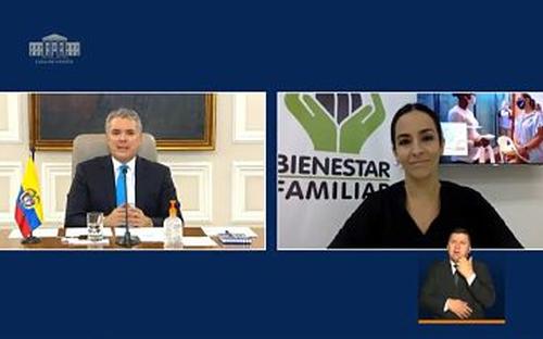 Directora del ICBF anuncia entrega de 1.700.000 canastas alimentarias en junio Directora del ICBF anuncia entrega de 1.700.000 canastas alimentarias en junio