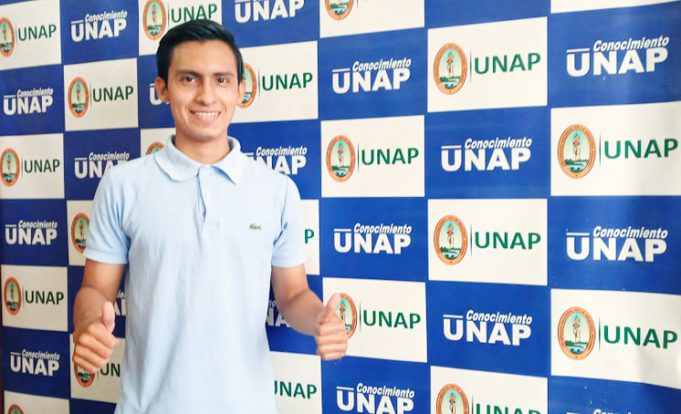 Estudiante de la FACEN-UNAP gana beca para estudiar curso de evaluación de proyectos en la Pontificia Universidad Católica del Perú