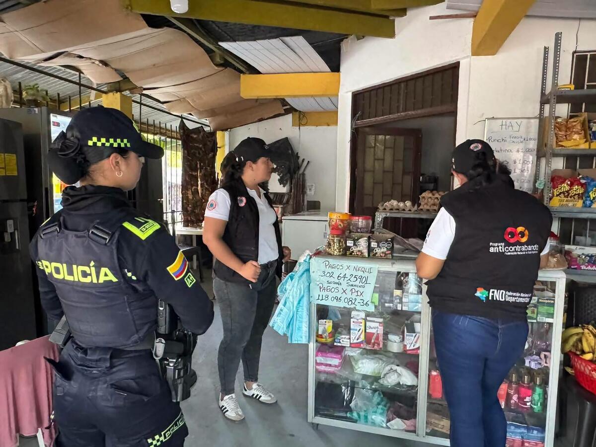 Policía Nacional y Gobernación del Amazonas adelantan acciones contra el contrabando en Leticia