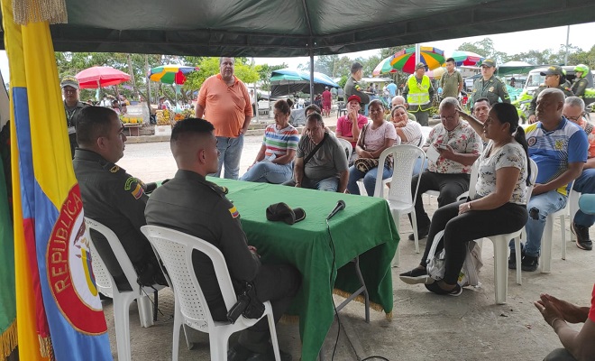  POLICÍA IMPLENTÓ LA ESTRATEGIA “CAI AL BARRIO” EN LETICIA