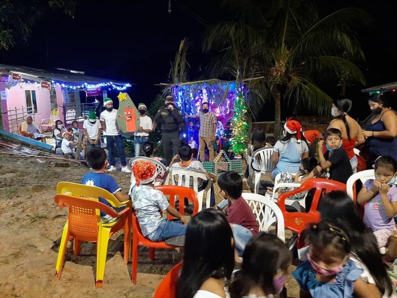 POLICÍA EN LETICIA REALIZA CAMPAÑA “AMAZONAS SIN QUEMADOS POR PÓLVORA” POLICÍA EN LETICIA REALIZA CAMPAÑA “AMAZONAS SIN QUEMADOS POR PÓLVORA”