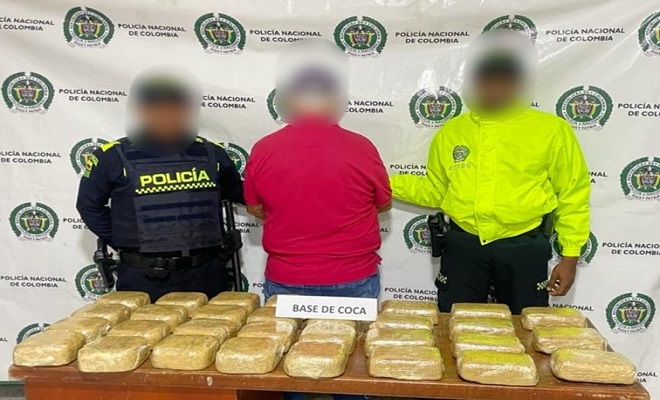 CON MÁS DE 29 KILOS DE ESTUPEFACIENTES, FUE CAPTURADO EN FLAGRANCIA UN HOMBRE DE 76 AÑOS DE EDAD EN LETICIA CON MÁS DE 29 KILOS DE ESTUPEFACIENTES, FUE CAPTURADO EN FLAGRANCIA UN HOMBRE DE 76 AÑOS DE EDAD EN LETICIA
