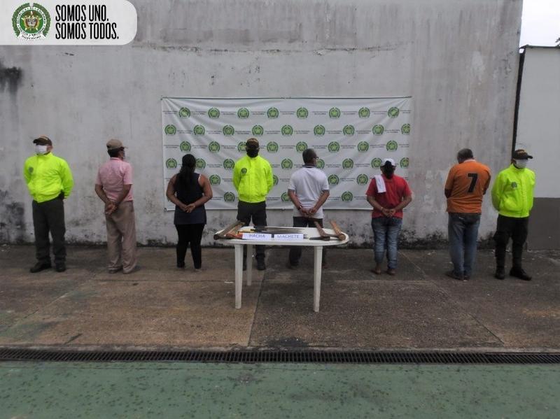 POLICIA CAPTURA A SEIS PERSONAS POR DELITOS CONTRA LOS RECURSOS NATURALES Y EL MEDIO AMBIENTE POLICIA CAPTURA A SEIS PERSONAS POR DELITOS CONTRA LOS RECURSOS NATURALES Y EL MEDIO AMBIENTE