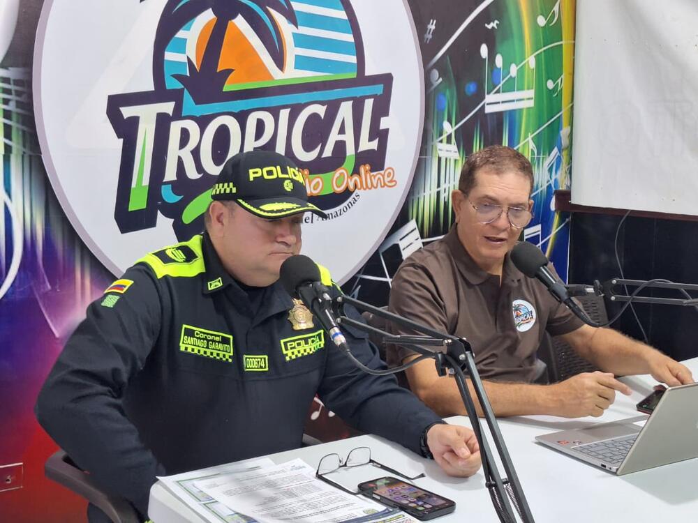 La Policía Nacional en el Amazonas presenta balance de seguridad
