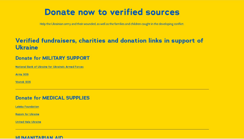 Las donaciones para ayudar a los ucranianos se trasladan a la Darknet, muchas de ellas son fraudulentas