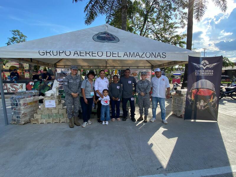 Su Fuerza Aérea presente en el “Camino a la Cumbre Amazónica”