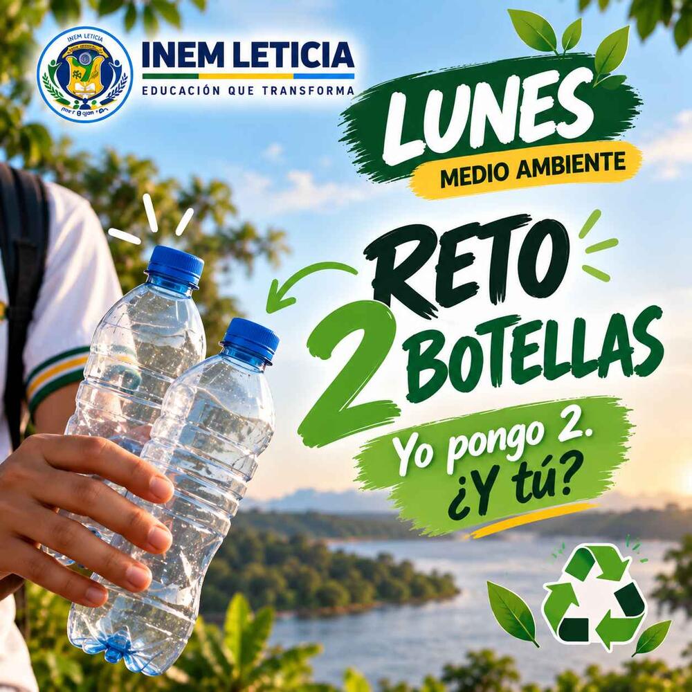 Reto 2 Botellas: Yo pongo 2. ¿Y tú? Reto 2 Botellas: Yo pongo 2. ¿Y tú?
