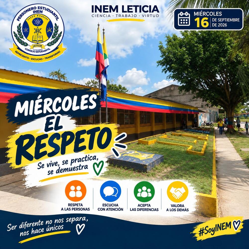 El respeto, un valor que construimos entre todos El respeto, un valor que construimos entre todos