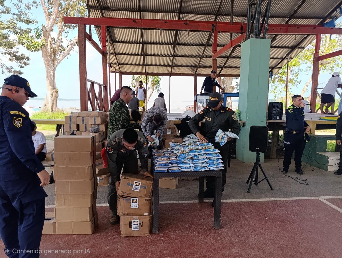 Ayuda humanitaria fortalece el bienestar de familias en Puerto Nariño Ayuda humanitaria fortalece el bienestar de familias en Puerto Nariño