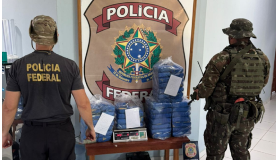 Cidadão colombiano é preso com mais de 69 quilos de drogas em SAI Cidadão colombiano é preso com mais de 69 quilos de drogas em SAI