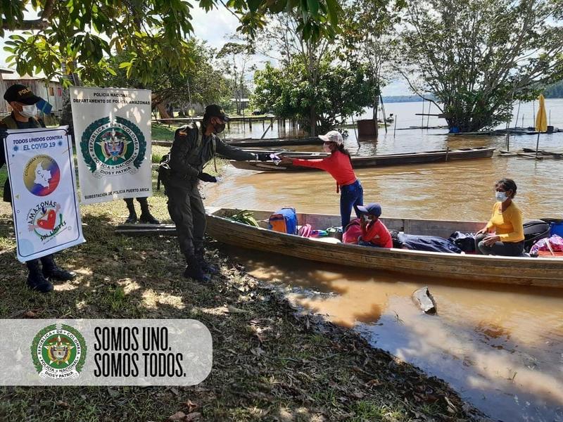 Controles en Leticia y corregimientos para mantener el orden y la disciplina Controles en Leticia y corregimientos para mantener el orden y la disciplina