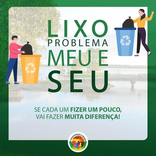 Para ter uma cidade cada vez mais limpa Para ter uma cidade cada vez mais limpa