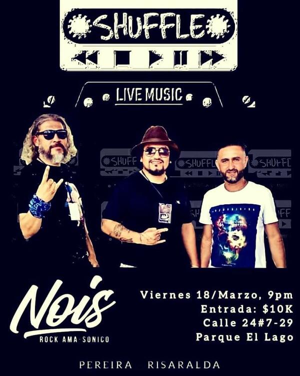 Shuffle Live Music, en Pereira Shuffle Live Music, en Pereira