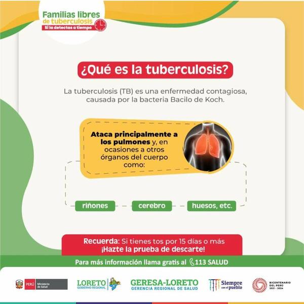 La tuberculosis  es una enfermedad causada por el Bacilo de Koch 