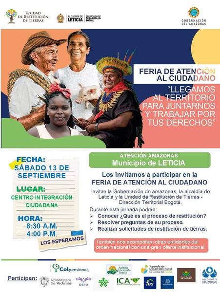 GRAN FERIA DE ATENCIÓN AL CIUDADANO 