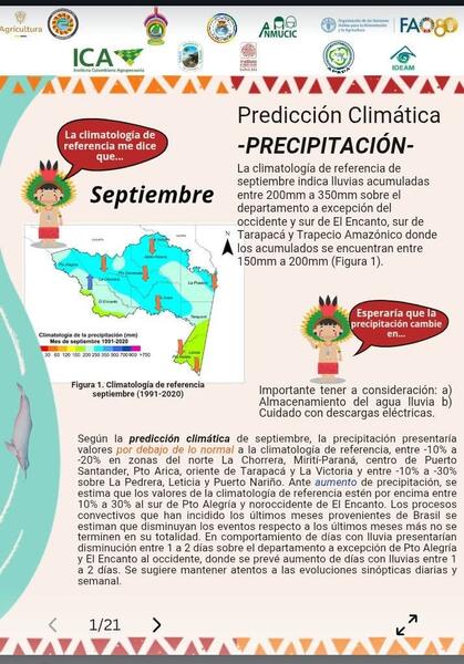 Información útil para el campo en el amazonas 
