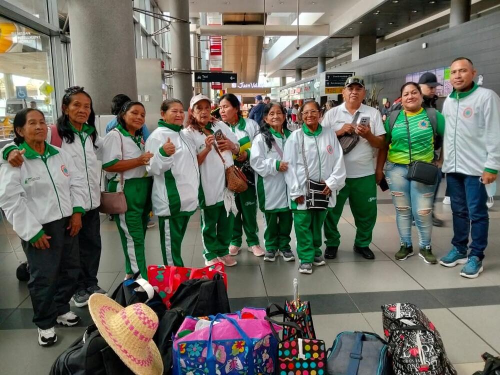 Puerto Nariño presente en el Encuentro Nacional de Adultos Mayores Nuevo Comienzo