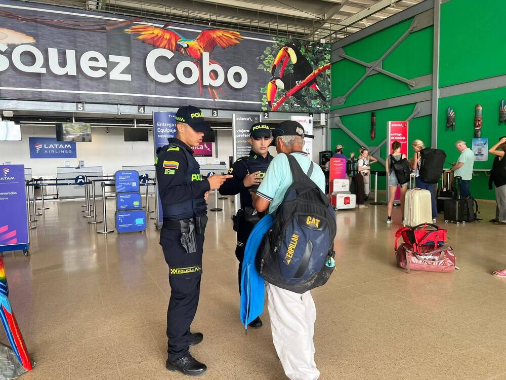 Prevención y control en el Aeropuerto Alfredo Vásquez Cobo de Leticia