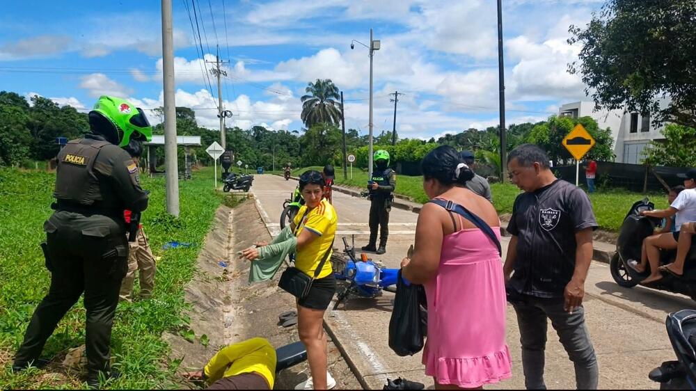 Imprudencia vial en Leticia genera accidentes y llamado urgente a la prevención