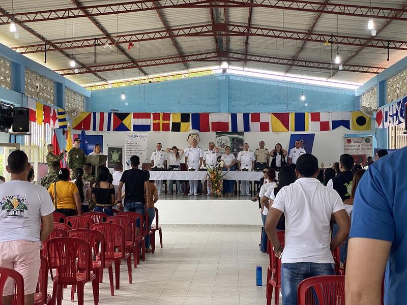 FUERZA NAVAL DEL SUR. CON ÉXITO CULMINÓ LA SEGUNDA VERSIÓN DE LA CAMPAÑA DE APOYO AL DESARROLLO “NAVEGANDO EL CORAZÓN DEL PUTUMAYO”