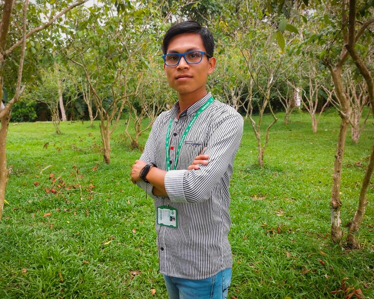 Franz Silva, un ambientalista juvenil que se prepara con el SENA para ser el guardián de la Amazonía