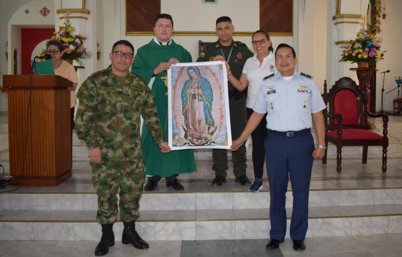 Fuerzas Militares y Policía Nacional celebran los 100 Años de la Fuerza Aérea Colombiana en el Amazonas