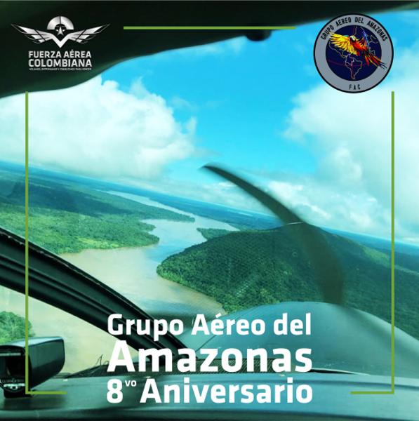 Grupo Aéreo del Amazonas, ocho años trabajando por la frontera sur del país