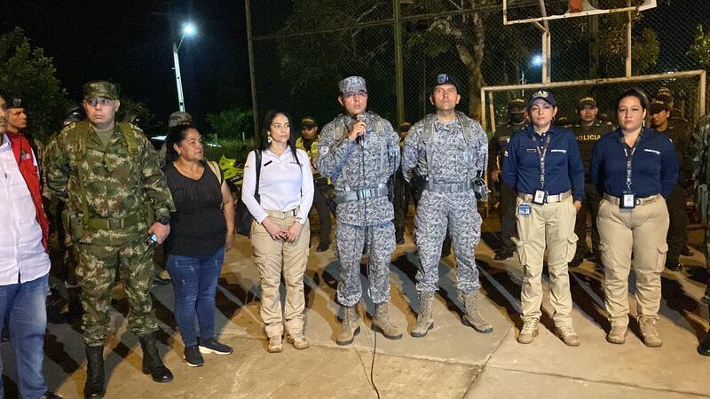 El Humarizal, lugar de encuentro de las Fuerzas Militares y Policía en la estrategia de mi ‘Barrio Seguro’