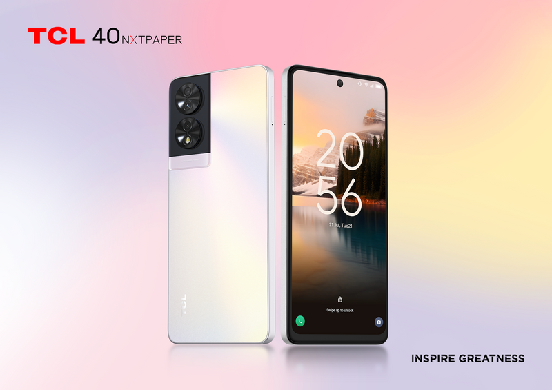 El smartphone TCL 40 NXTPAPER cuida tus ojos