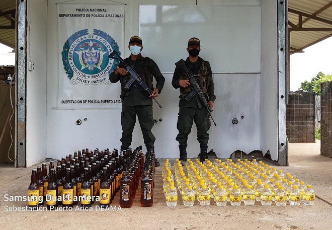 ACTIVIDADES DE CONTROL EN PUERTO ARICA – AMAZONAS, PERMITIÓ LA INCAUTACIÓN DE MERCANCÍA DE CONTRABANDO ACTIVIDADES DE CONTROL EN PUERTO ARICA – AMAZONAS, PERMITIÓ LA INCAUTACIÓN DE MERCANCÍA DE CONTRABANDO