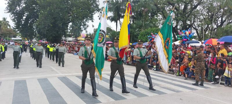 CONMEMORACIÓN DE LOS 213 AÑOS DEL GRITO DE INDEPENDENCIA DE COLOMBIA