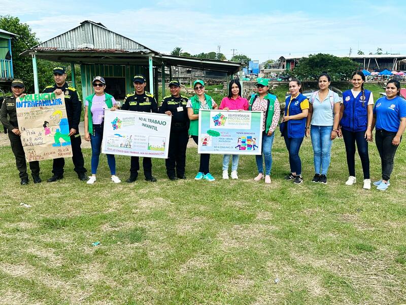 ACCIONES PARA LA PROTECCIÓN DE LOS DERECHOS DE LOS NIÑOS Y NIÑAS EN EL AMAZONAS ACCIONES PARA LA PROTECCIÓN DE LOS DERECHOS DE LOS NIÑOS Y NIÑAS EN EL AMAZONAS