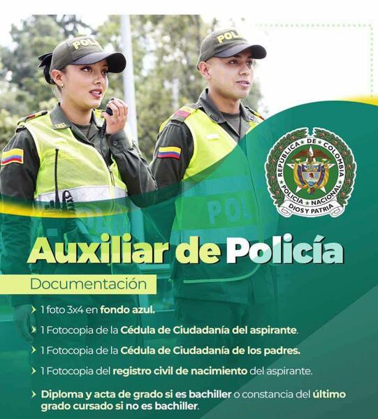 APERTURAN CONVOCATORIA PARA PRESTAR SERVICIO MILITAR EN LA POLICÍA NACIONAL