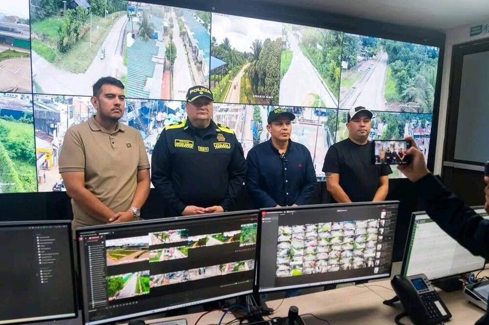 Leticia fortalece su seguridad con la entrega del nuevo sistema de cámaras de vigilancia