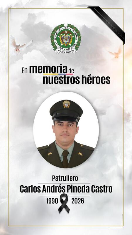 Ataque armado en Jamundí deja un patrullero de la Policía fallecido y a un menor gravemente herido Ataque armado en Jamundí deja un patrullero de la Policía fallecido y a un menor gravemente herido