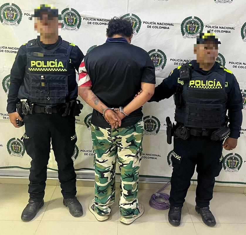 POLICÍA NACIONAL CAPTURA A CIUDADANO POR EL PRESUNTO DELITO DE LESIONES PERSONALES EN EL AMAZONAS